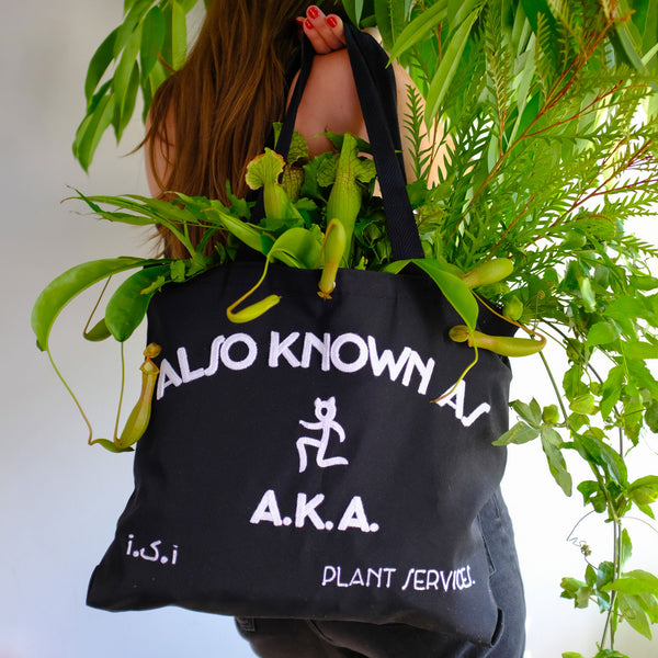 Alpha Kappa Alpha Pocket Jute Shopping Bag - Greek Gear